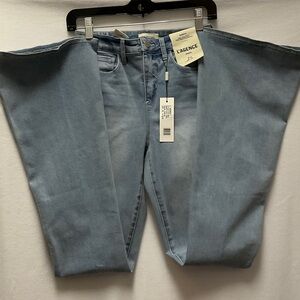 L'AGENCE Marty Women's Sky Blue Flare Jeans